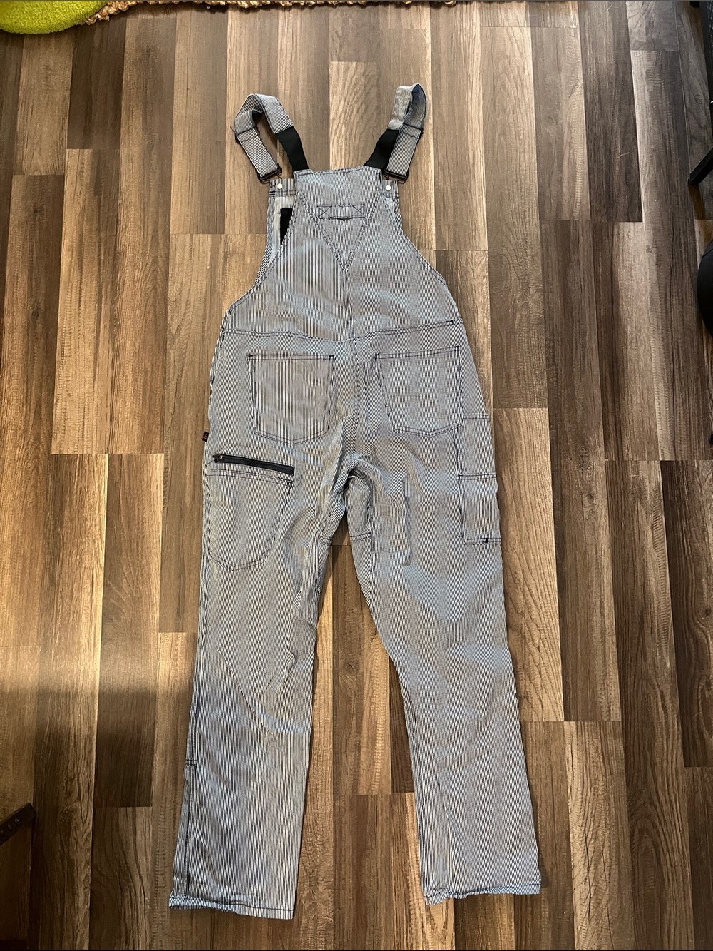 Dovetail Workwear - Freshly Overalls, Indigo Stripe Denim - Picture 8 of 11